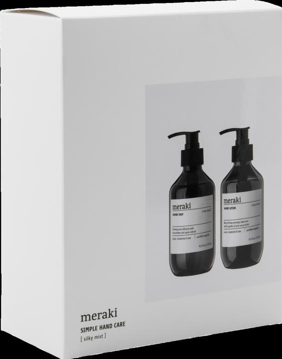 Actual product image Meraki Gift box, Silky Mist, Simple hand care, 275 ml (Body care set)