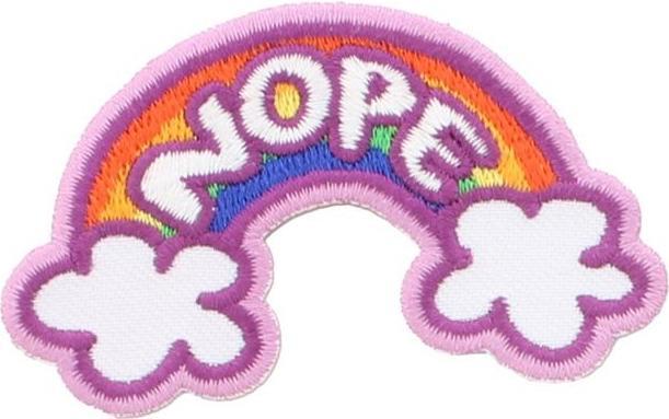 Produktbild Grindstore Regenbogen Patch Nope