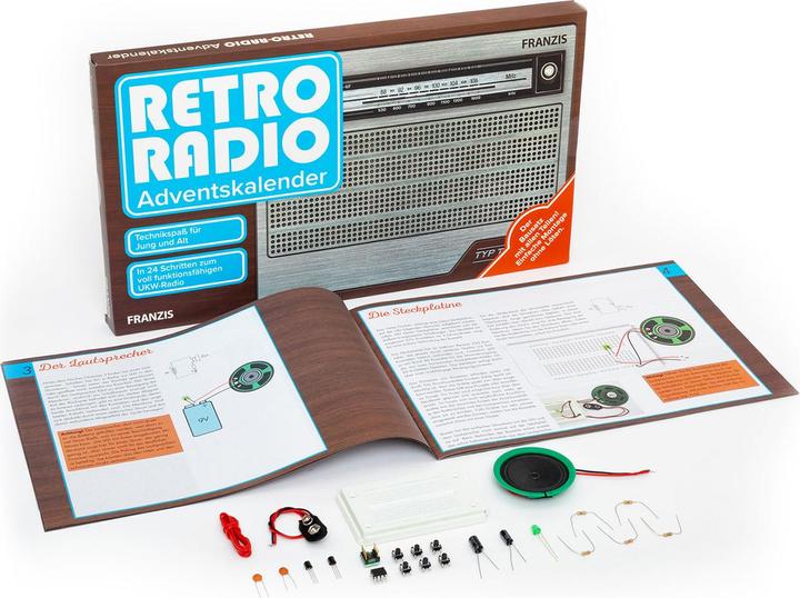 Produktbild Franzis Retro-Radio 2020