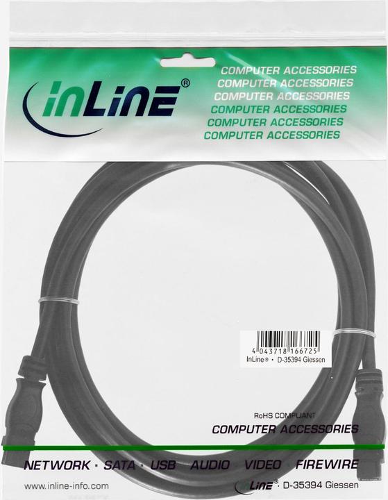 Produktbild InLine FireWire Kabel (5 m, FireWire)