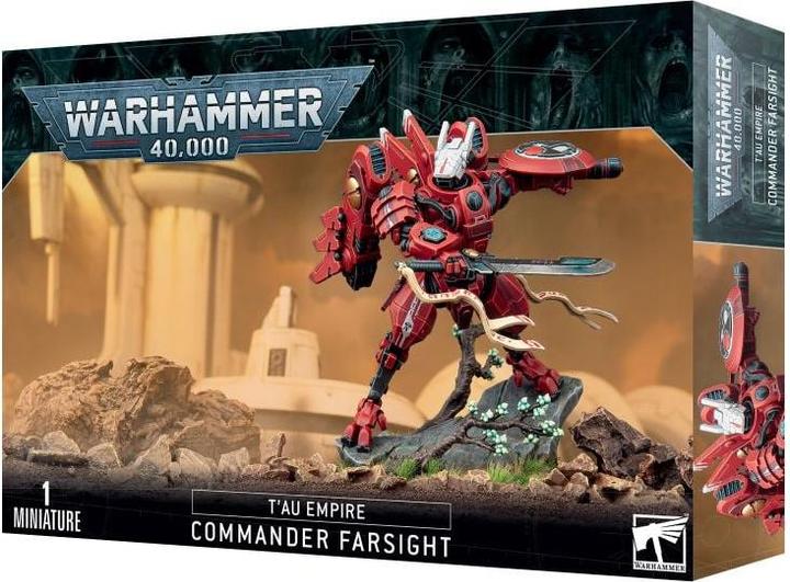 Actual product image Games Workshop Warhammer 40k - T'au Empire Commander Farsight (Plastic)