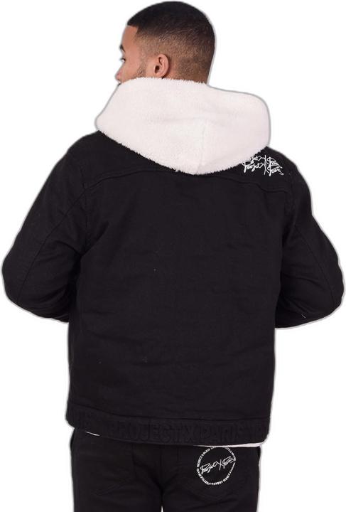 Produktbild Project X Paris Jeansjacke mit Kapuze Schaf (XL)