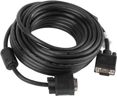 Actual product image Lanberg CA-VGAC-10CC-0100-B VGA cable VGA (D-Sub) (10 m, VGA)