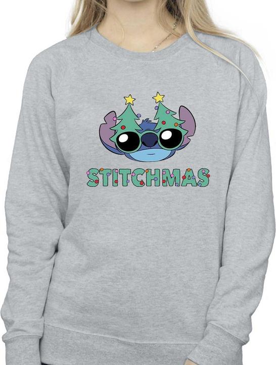 Produktbild Disney Lilo & Stitch Stitchmas Glasses Sweatshirt (L)