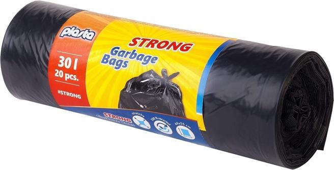 Actual product image Nenurodyta Garbage Bags Plasta Strong 30l 20pcs (20 x, 30 l)