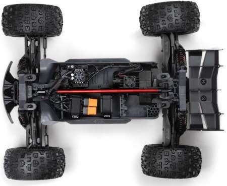 Image du produit Arrma Monster Truck Kraton 4x4 4S V2 BLX Rouge, ARTR, 1:10 (RTR Prêt à fonctionner)