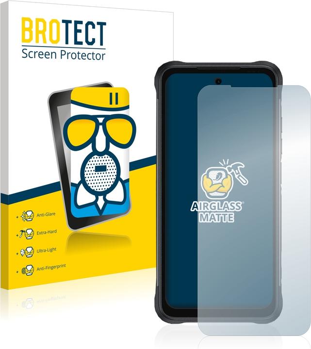 Actual product image BROTECT AirGlass Glass Matte (1 Piece, Umidigi Bison GT2 Pro)