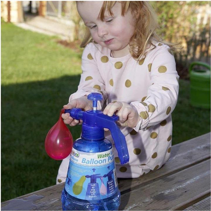 Actual product image Alldoro Water balloon pump ass. triple ass., pump, 250 balloons, from 3 years