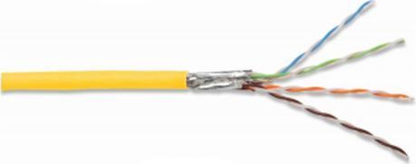 Immagine prodotto Digitus Cavo di installazione con doppino intrecciato CAT 7A, S/FTP, AWG 22/1, FRNC-C LSZH-3 (S/FTP, CAT7a, 500 m)