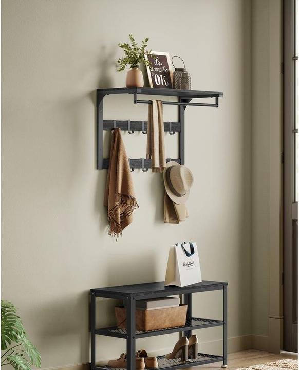 Image du produit Vasagle Wandgarderobe 10 Haken 65 cm x 42 cm