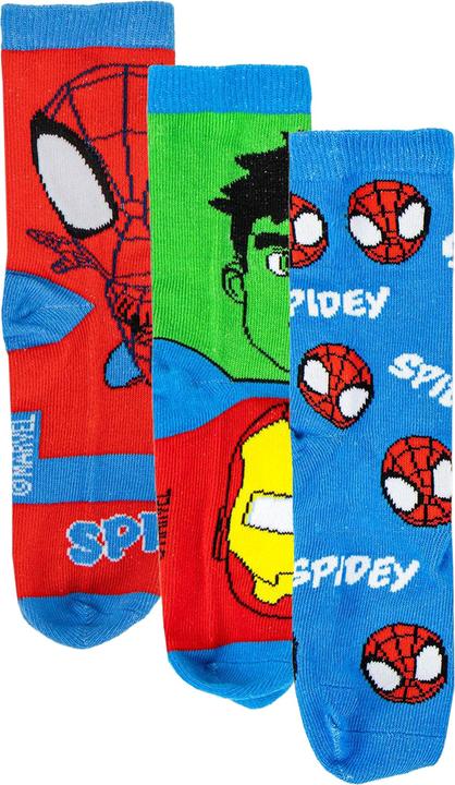 Actual product image Disney Socks pack 3 pieces Spidey (pack of 3, 27, 30)