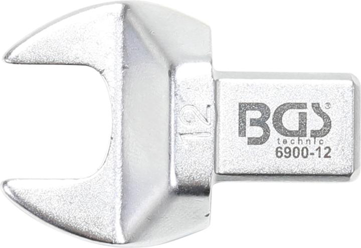 BGS Einsteck-Maulschlüssel 12 mm Aufnahme 9 x 12 mm (12 mm)