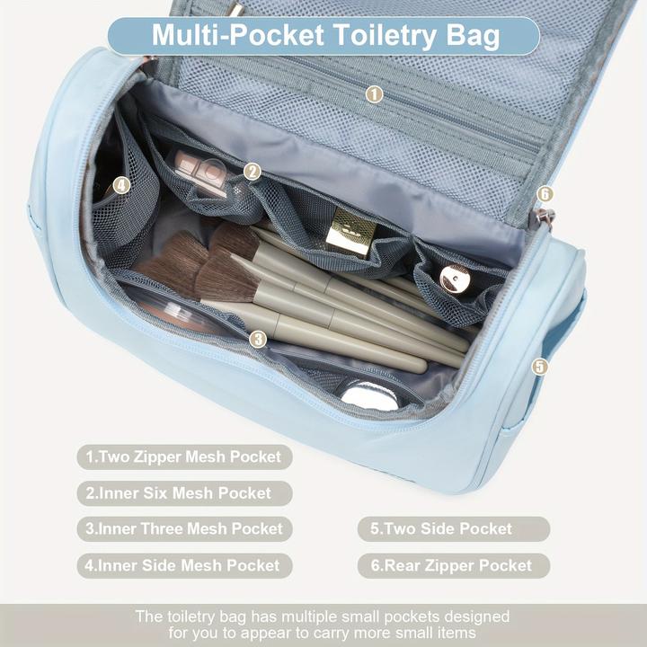 Produktbild Only-Bags.Store Kosmetiktasche, neue wasserdichte grosse Kapazität tragbare Make-up-Aufbewahrungstasche, tragbare