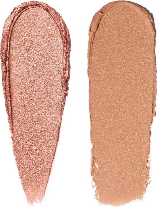 Actual product image Bobbi Brown BB Eye Shadow - Long-Wear Cream Shadow Stick Duos Pink Copper/ Cashew (Cashew, Pink Copper)