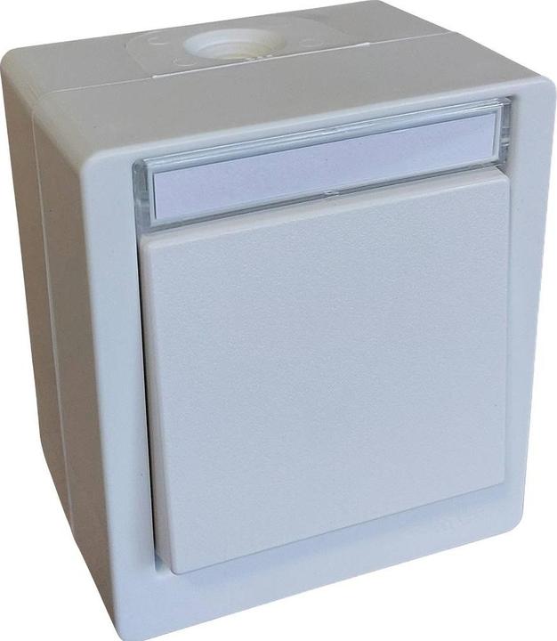 Produktbild N&L Elektrotechnik N & L 27720 Wechselschalter Komplett Aufputz Weiss