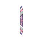 Produktbild Diamond Dotz DOTZIES® Original Diamond Painting Set Barbie mit 5 Motiven: 1 Mäppchen, 2 Armbänder 21 x 2 cm, 2 Au