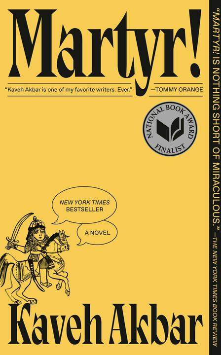 Actual product image Martyr! (English, Kaveh Akbar, 2024)
