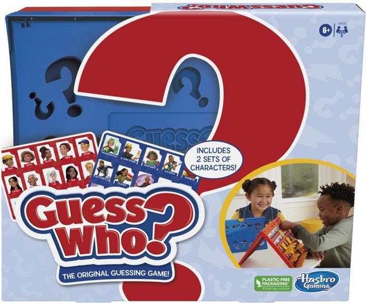 Actual product image Hasbro Gaming Guess Who? (Finnish, Swedish)