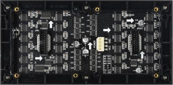 Produktbild WaveShare Digitale RGB Matrix Uhr für Rasperry Pi Pico 64x32