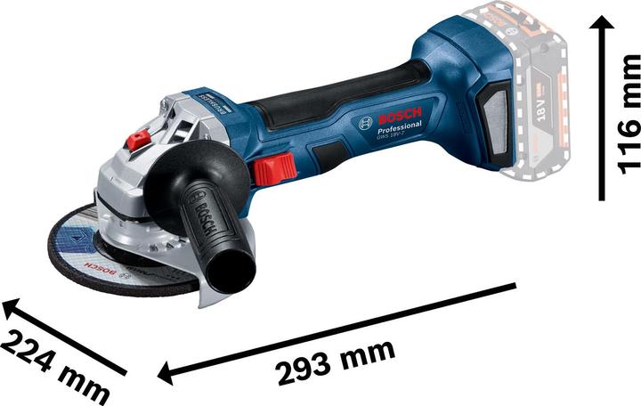 Immagine prodotto Bosch Professional GWS 18V-7 (115 mm)