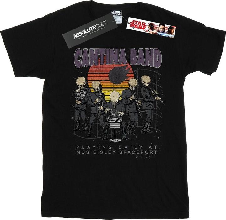 Actual product image Star Wars Mens Cantina Spaceport T-Shirt (XXL)