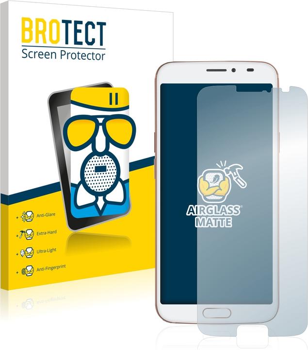 Actual product image BROTECT AirGlass Glass Matte (1 Piece, Doro 8080)