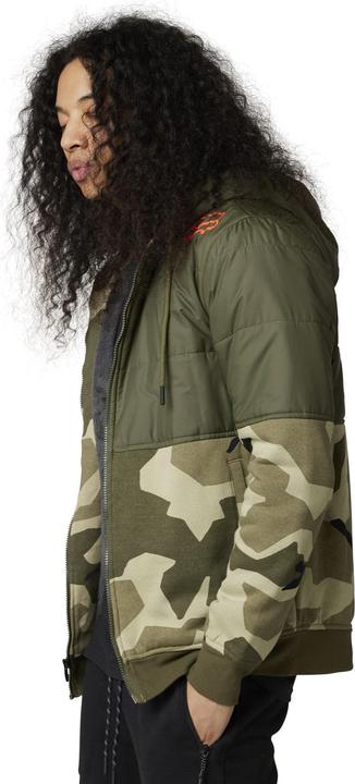 Actual product image Fox Hoody 22 Lindon Sasquatch Fleece Olv (XL)