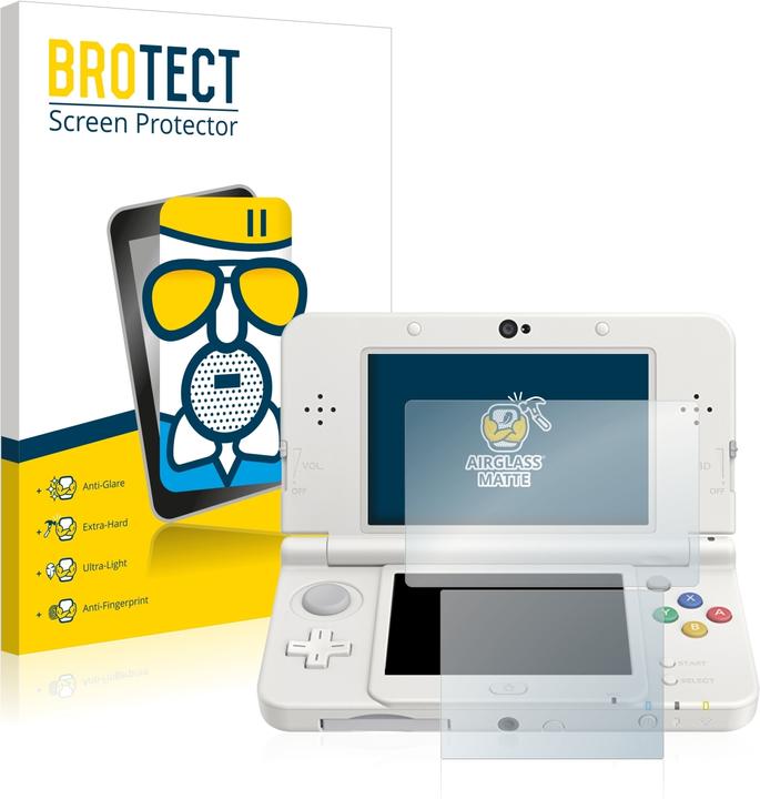 Actual product image BROTECT AirGlass Glass Matte (DSi XL)