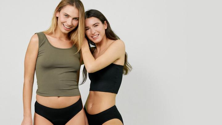Immagine prodotto Masmi Slip mestruale biologico taglia S - Nero - Reuse (S)