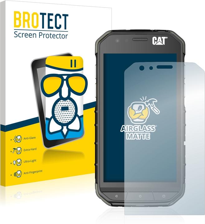Produktbild BROTECT AirGlass Panzerglasfolie Matt (1 Stück, CAT S31)