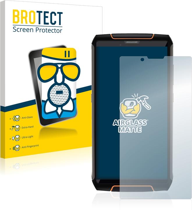 Actual product image BROTECT AirGlass Glass Matte (1 Piece, Cubot King Kong 3)