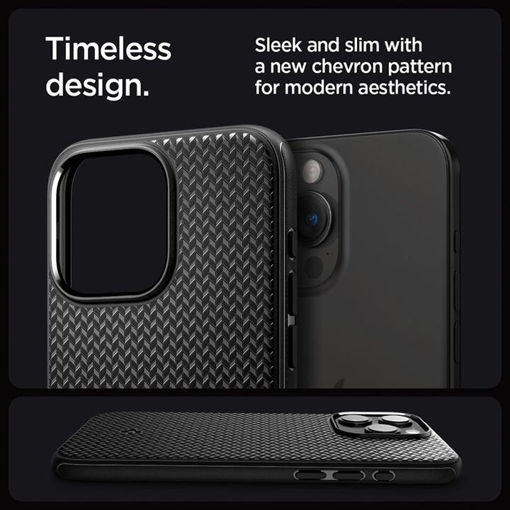 Produktbild Spigen Mag Armor iPhone 15 Pro 6.1" MagSafe czarny/matte black (Apple iPhone 15 Pro)
