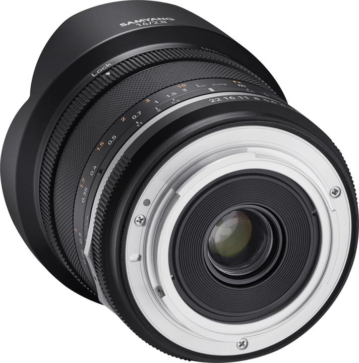 Actual product image Samyang 14mm f/2.8 MK2 Nikon F AE (Nikon F, full size, APS-C / DX)