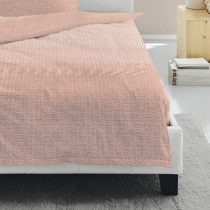 Actual product image Irisette Seersucker bedding Shadow Uni (Bedding set, 155x220 cm + 80x80 cm)