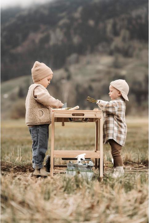 Actual product image small foot Mud kitchen compact