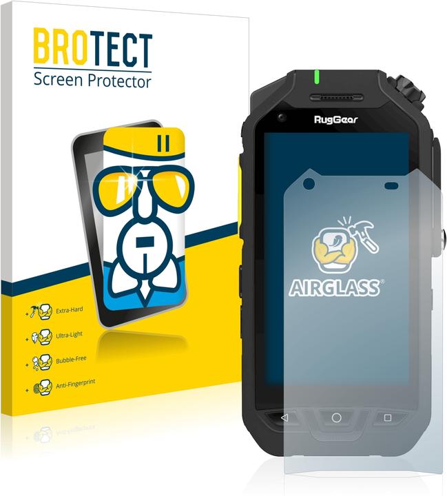 Actual product image BROTECT AirGlass Glass (1 Piece, RugGear RG725)