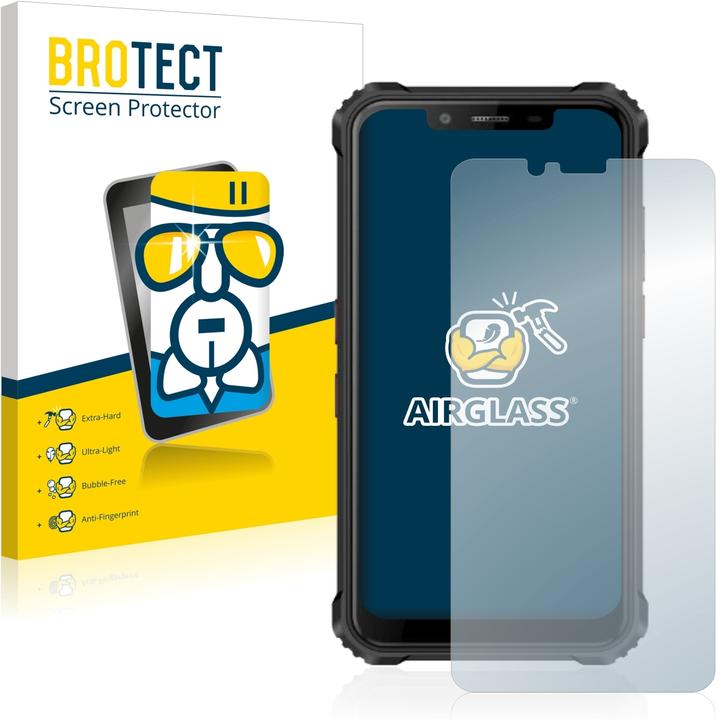 Actual product image BROTECT AirGlass Glass (1 Piece, Oukitel WP9)