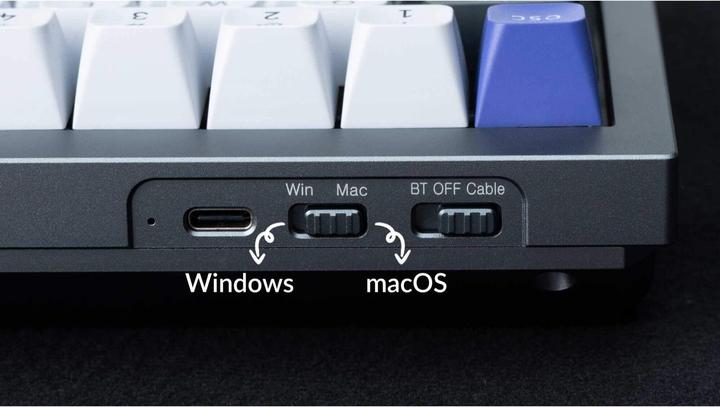 Image du produit Keychron Q2 Pro (US, Sans fil, Filaire)