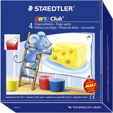 Actual product image Staedtler Finger painting color 'Noris junior (Multicoloured, 100 ml)