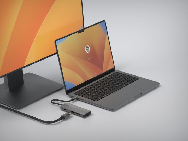 Produktbild LINQ Connects DisplayPort Stecker -> DisplayPort Stecker LQ48025 grey (2 m, DisplayPort)