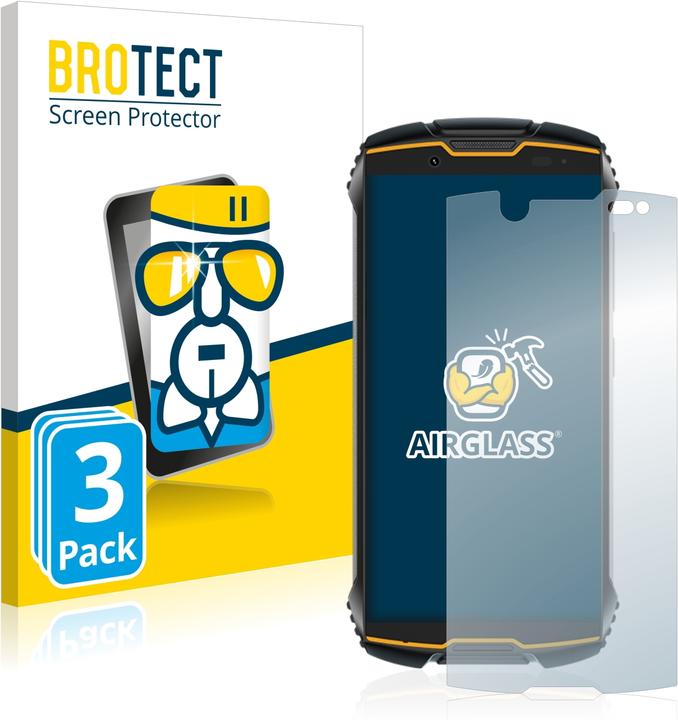 Image du produit BROTECT AirGlass Premium (3 pièce(s), Cubot King Kong Mini)