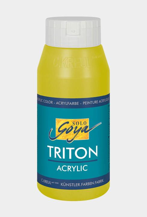 Actual product image Solo Goya Triton Acrylic (Olive Green Light, 750 ml)