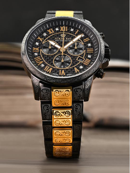 Actual product image Louis XVI LXVI1091 Palais Royale Chronograph 43mm 5ATM (Chronograph, 43 mm)