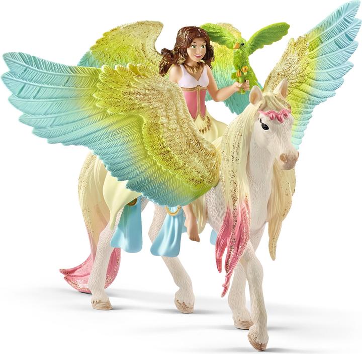 Schleich Surah mit Glitzer Pegasus