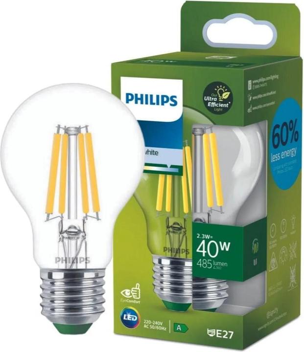Produktbild Philips LED Classic (E27, 2.30 W, 485 lm, 1 x, A)