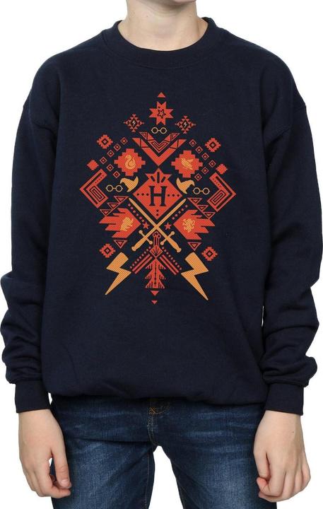 Produktbild Christmas Fair Isle Sweatshirt Jungen (140, 146)