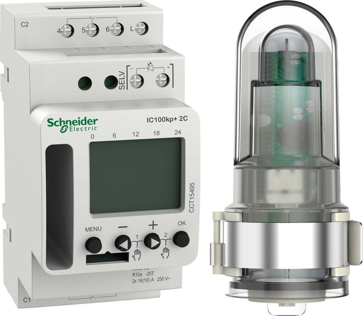 Produktbild Schneider Electric SE CCT15495 DÃ¤mmerungsschalter IC100kp+
