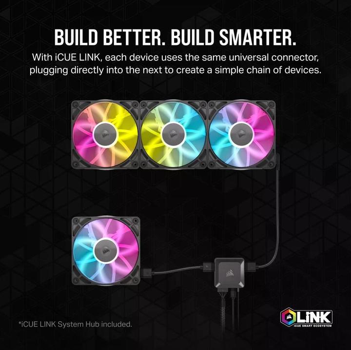 Produktbild Corsair Link RX140 (140 mm, 2 x)