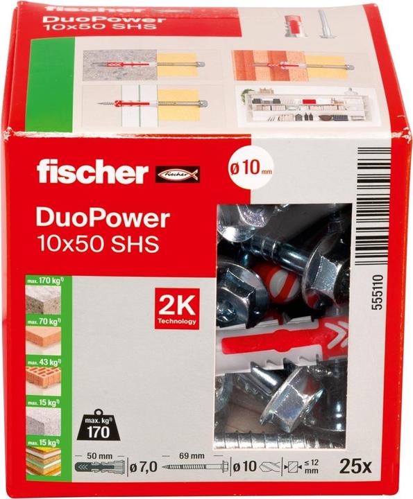 Actual product image Fischer 90944 Oesenschr GS 8X100 NV (25 pcs.)