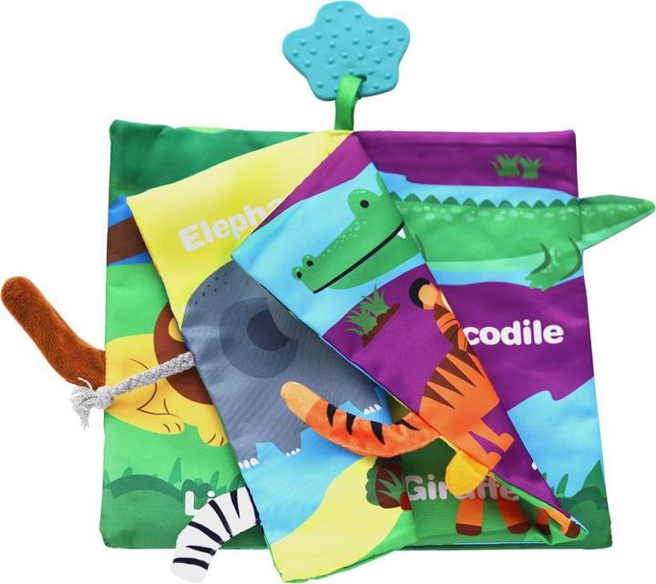 Produktbild Kikkaboo Baby Stoffbuch mit Beissring